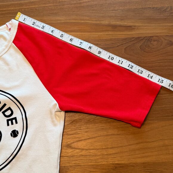 The Upside Baseball Tee with Tennis Rackets Size‎ 6 - Picture 3 of 6